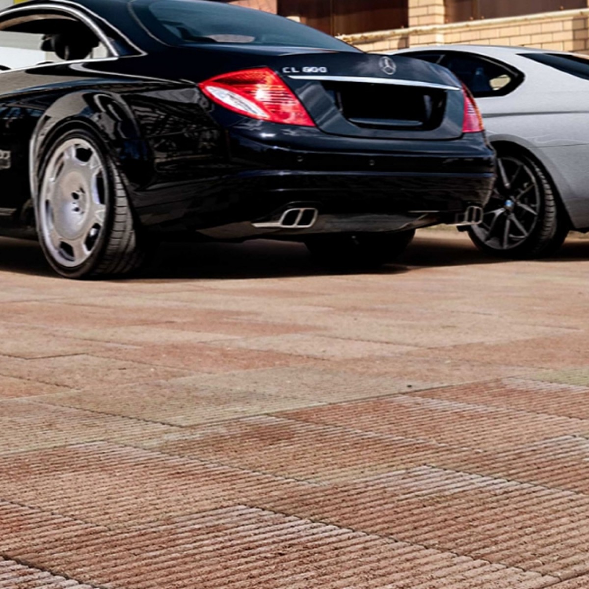 Barabás Everest 5 cm térkő - Borostyán