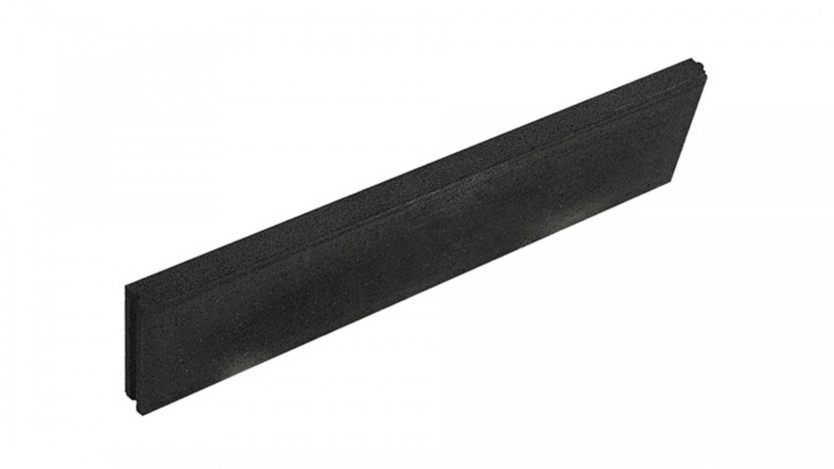 Barabás kerti szegély 100 x 20 x 5 cm - Antracit