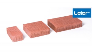 Leier Taktilis kő - Piros