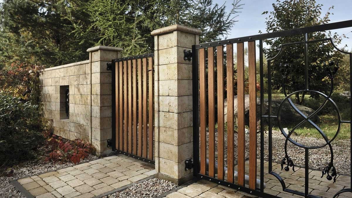 Semmelrock Bradstone Travero kerítésrendszer