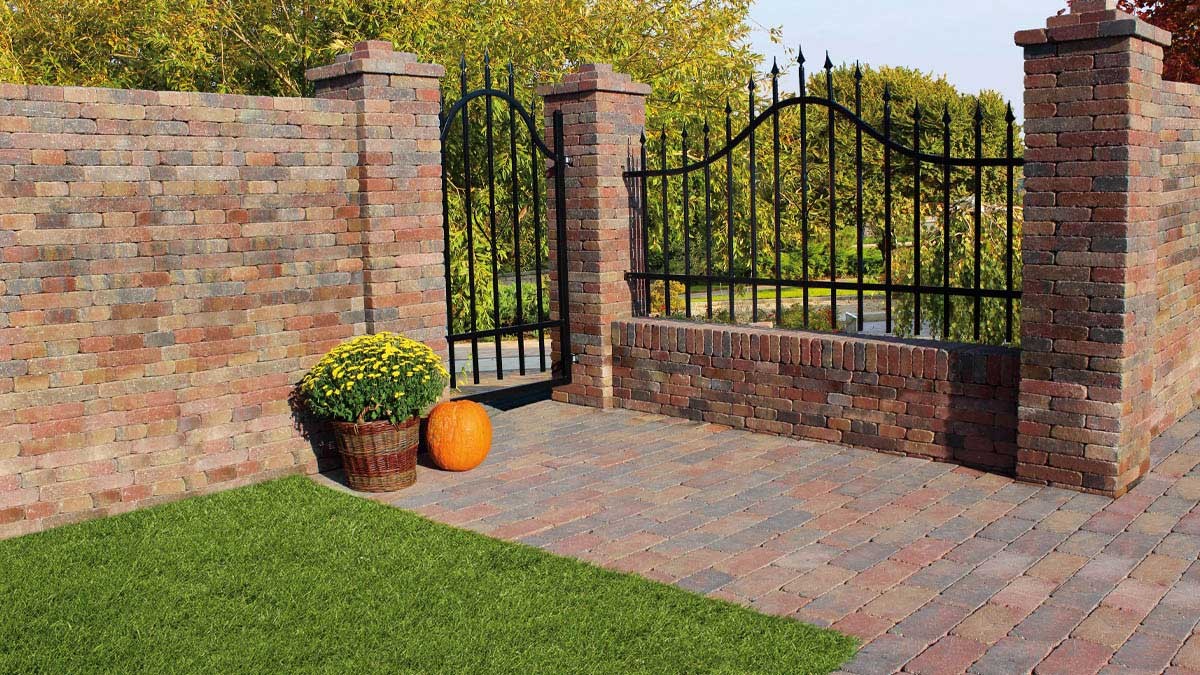 Semmelrock Fuego Antico térkő - bontott tégla mix