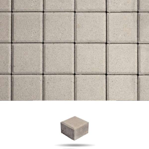 SW Hollókő térkő 6 cm - Fehér