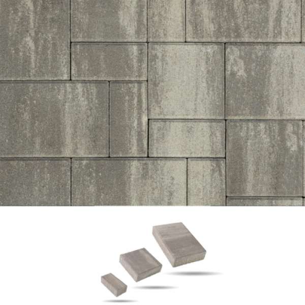 SW Maroskő térkő 4-6-8 cm - Agyag