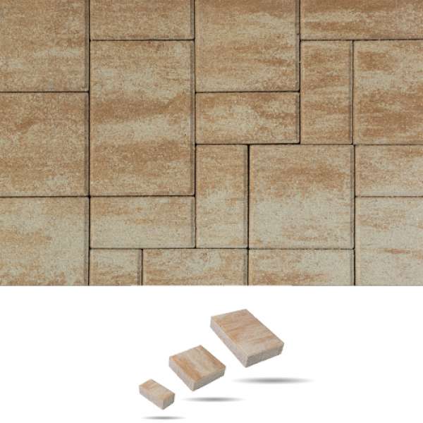 SW Maroskő térkő 4-6-8 cm - Széna