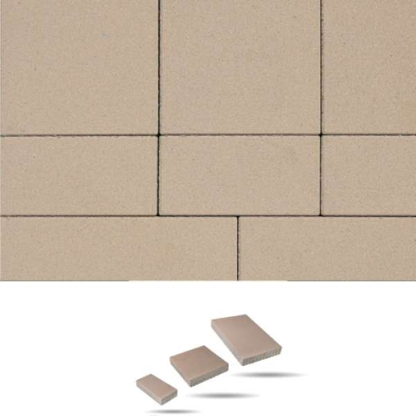 SW Zselickő térkő 6 cm - Bézs