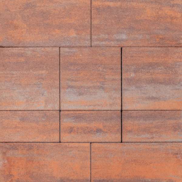 SW Zselickő térkő 6 cm - Rozsda