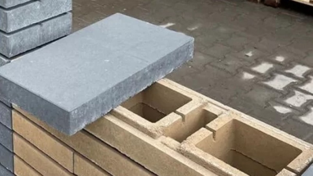 Viastein Modulo kerítésfedlap